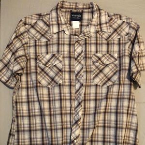 Western Short Sleeve Button. Pearl Buttons